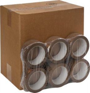 Box Of 36 Buff Brown Solvent Packaging Tape Tapes Cardiff
